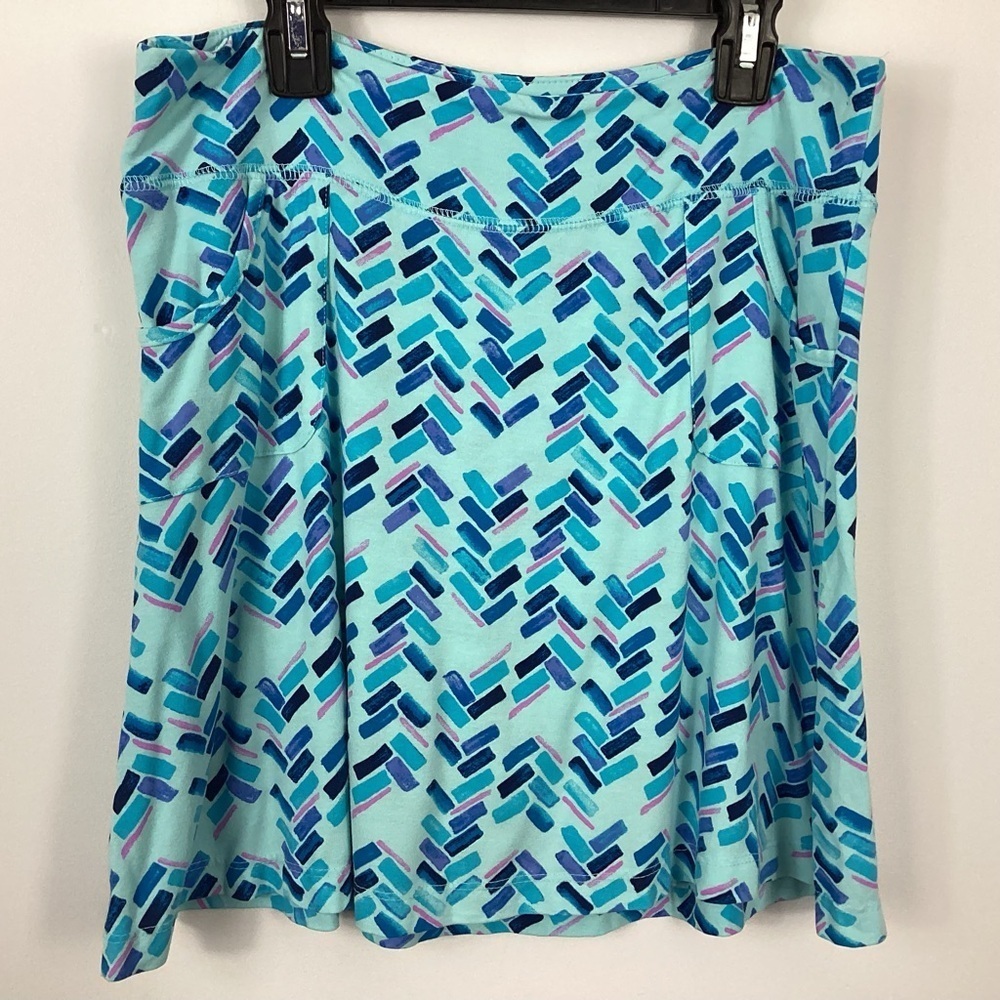 Fresh Produce Mosaic Seaglass City Skort Size Small